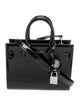 Saint Laurent Patent Leather Sac De Jour Nano 2023