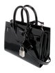 Saint Laurent Patent Leather Sac De Jour Nano 2023