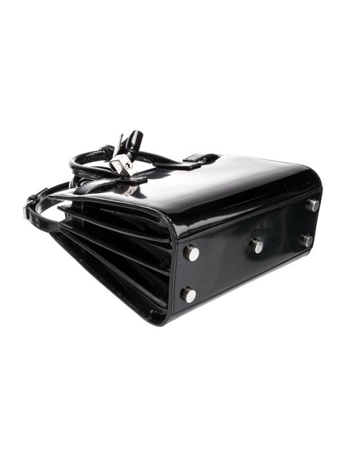 Saint Laurent Patent Leather Sac De Jour Nano 2023