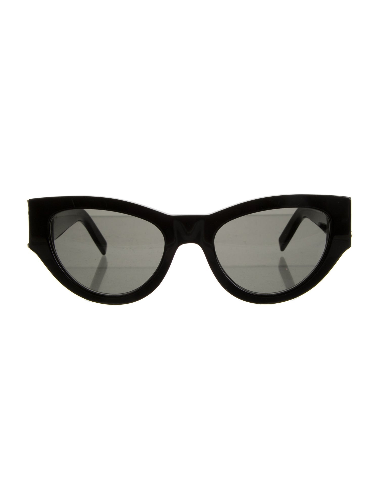 Saint Laurent Signature Logo Cat-Eye Sunglasses