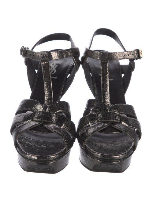 Saint Laurent Patent Leather T-Strap Pumps