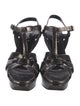 Saint Laurent Patent Leather T-Strap Pumps