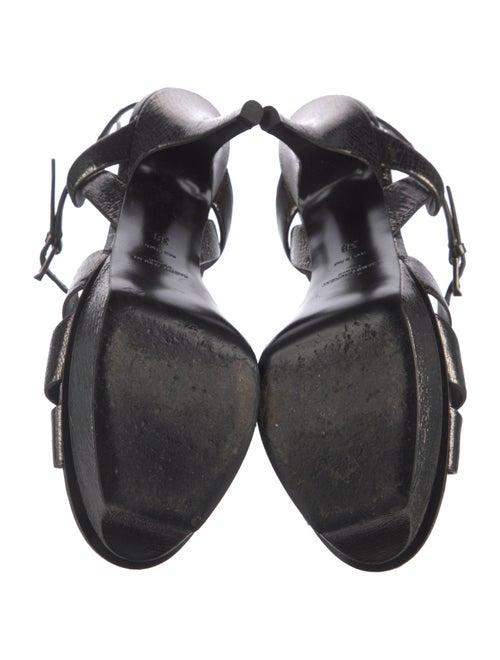 Saint Laurent Patent Leather T-Strap Pumps