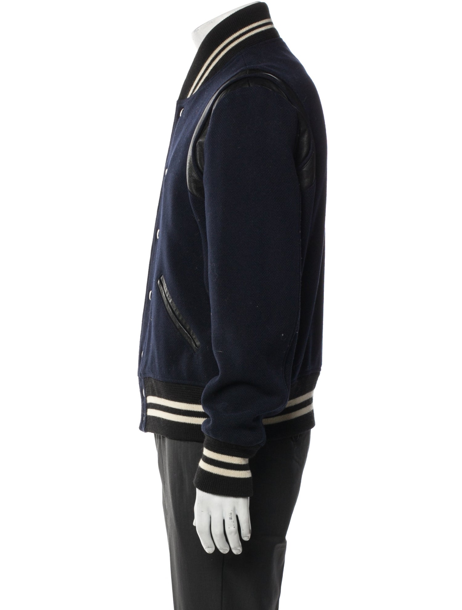 Saint Laurent 2013 Teddy Varsity Jacket