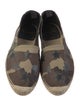 Saint Laurent Canvas Camouflage Print Espadrilles