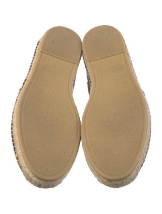 Saint Laurent Canvas Camouflage Print Espadrilles