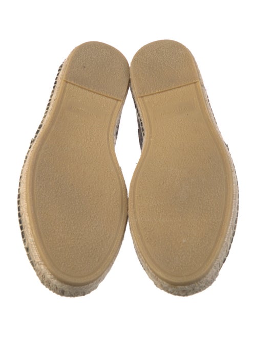 Saint Laurent Canvas Camouflage Print Espadrilles