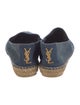Saint Laurent Denim Espadrilles