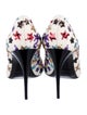 Saint Laurent Sequins Printed Pumps