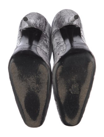 Saint Laurent Velvet Sock Boots