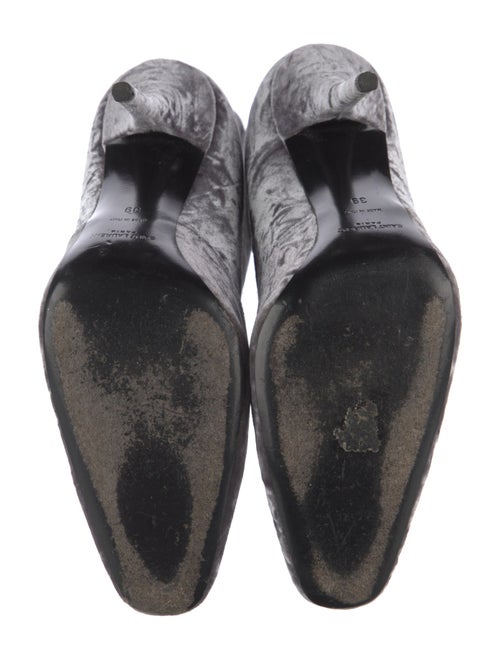 Saint Laurent Velvet Sock Boots