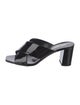 Saint Laurent Patent Leather Slides