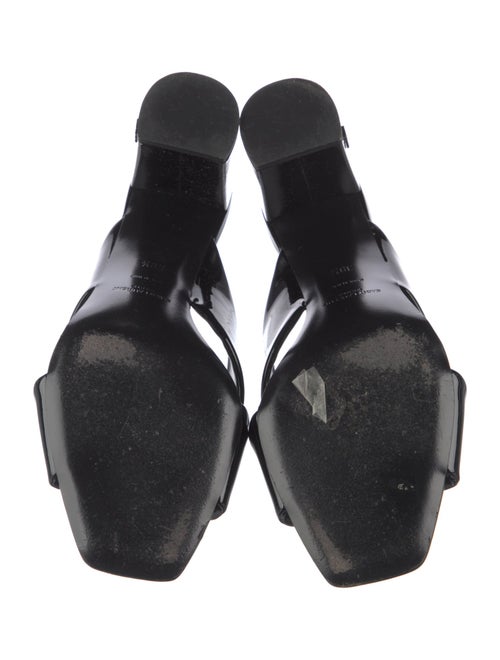 Saint Laurent Patent Leather Slides