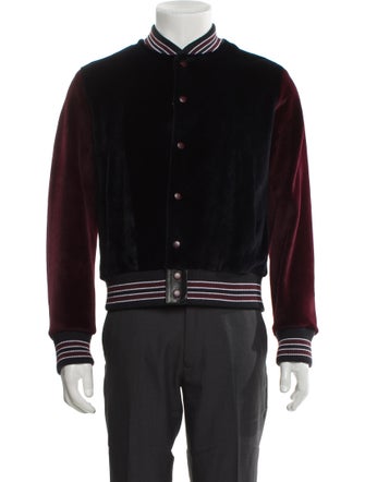 Saint Laurent 2017 Mink Varsity Jacket