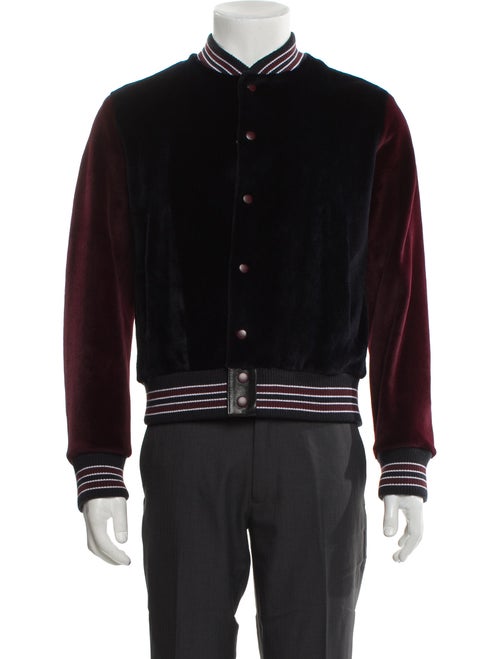 Saint Laurent 2017 Mink Varsity Jacket