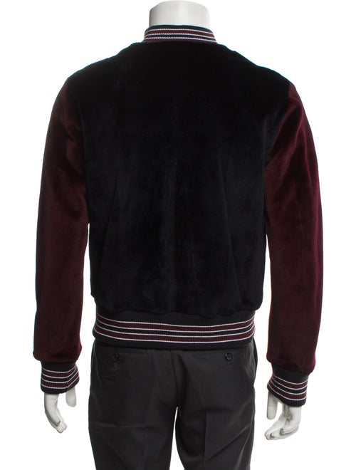 Saint Laurent 2017 Mink Varsity Jacket