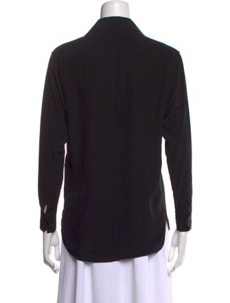 Saint Laurent 2015 Silk Button-Up Top