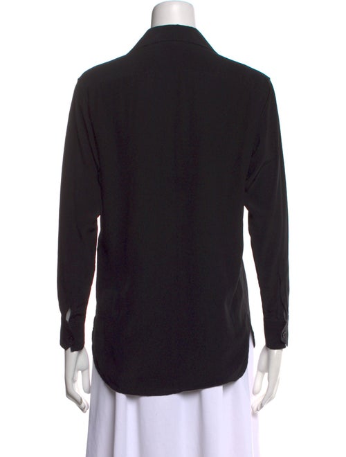 Saint Laurent 2015 Silk Button-Up Top