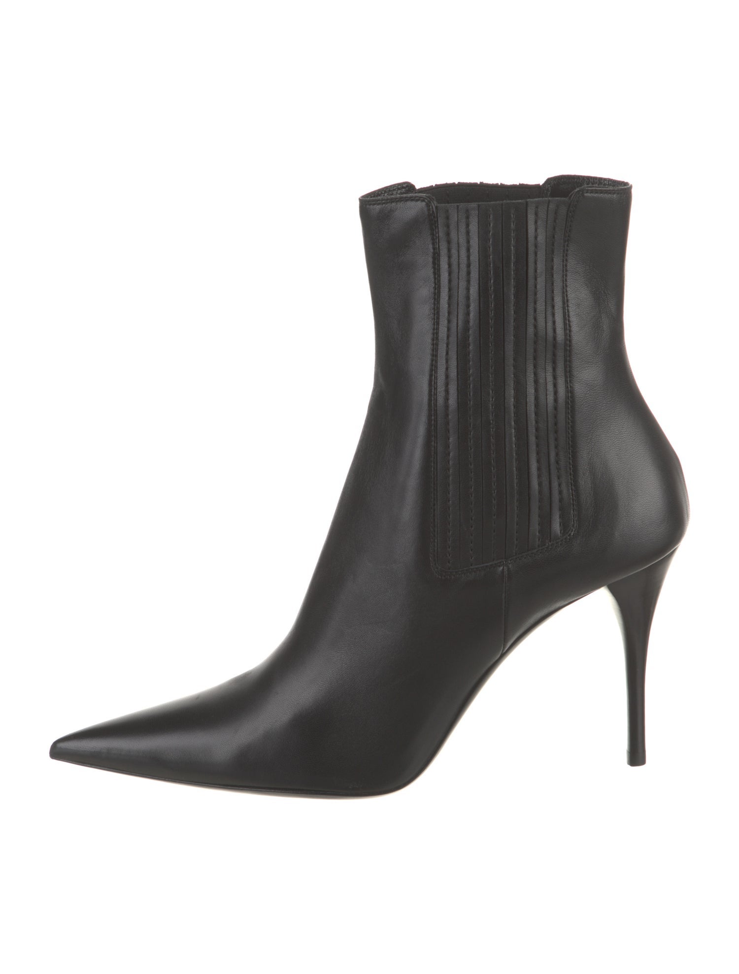 Saint Laurent Leather Sock Boots