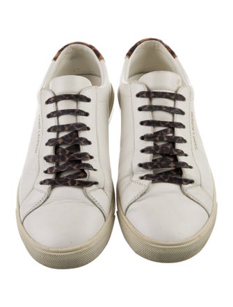 Saint Laurent Leather Sneakers