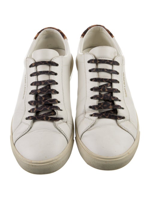 Saint Laurent Leather Sneakers