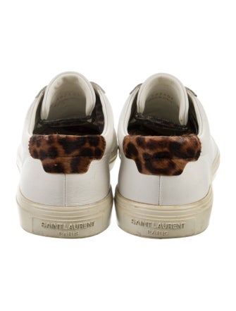 Saint Laurent Leather Sneakers