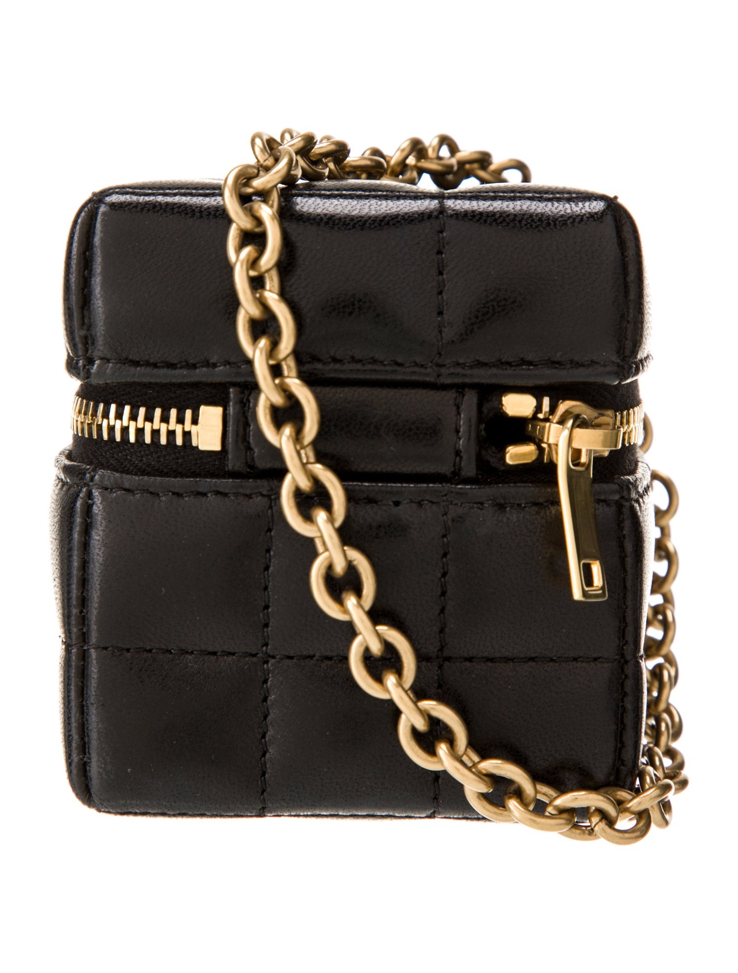 Saint Laurent Leather Cassandre 2024