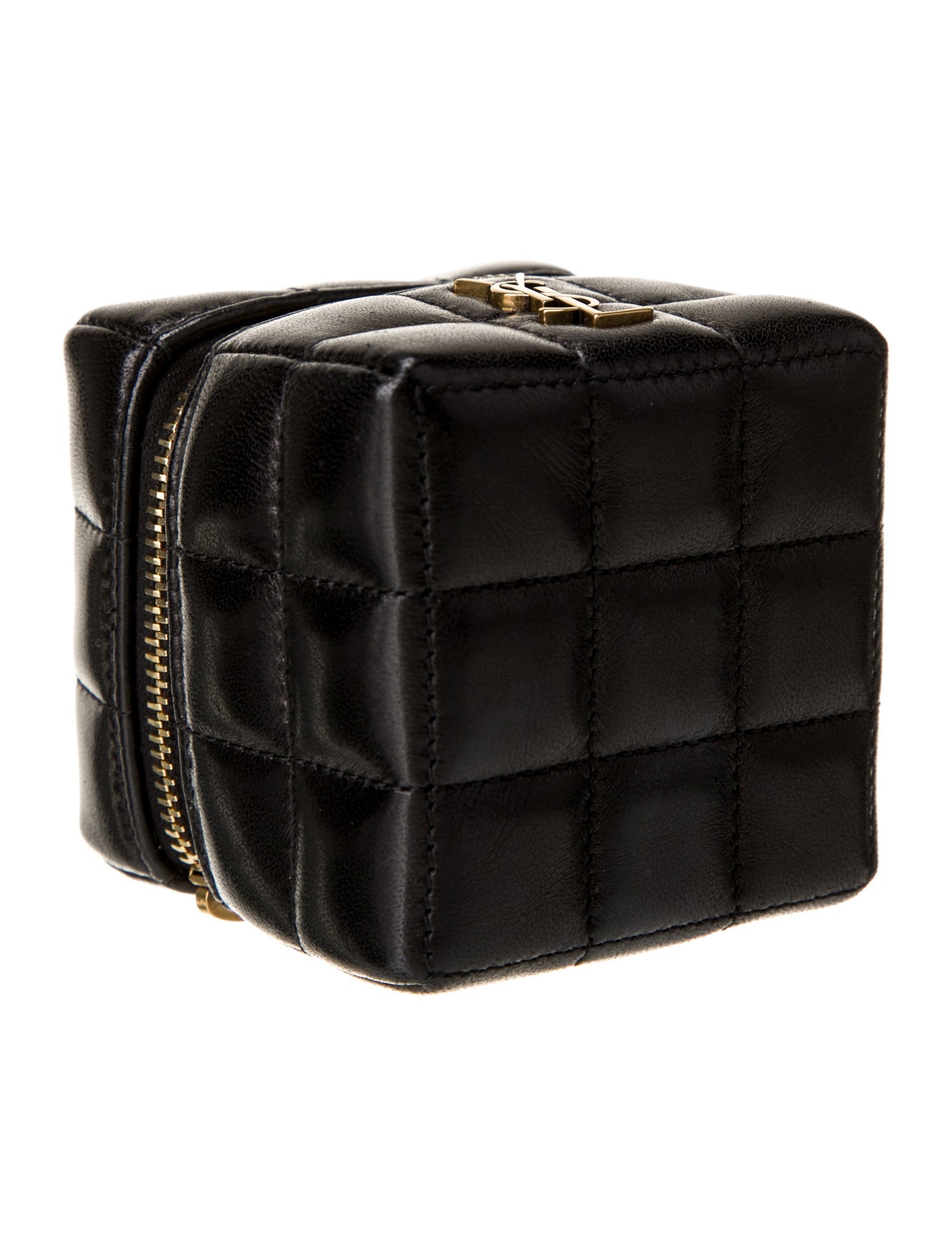 Saint Laurent Leather Cassandre 2024