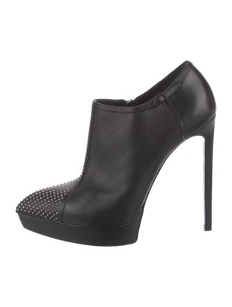 Saint Laurent Leather Studded Accents Pumps