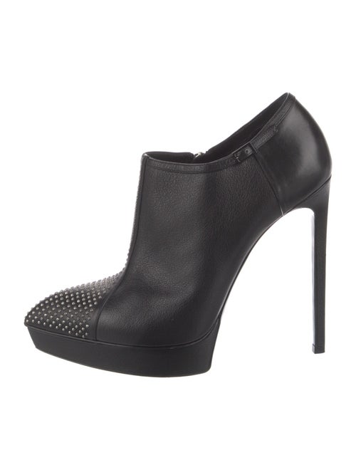 Saint Laurent Leather Studded Accents Pumps