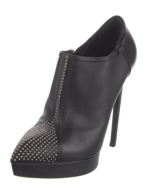 Saint Laurent Leather Studded Accents Pumps