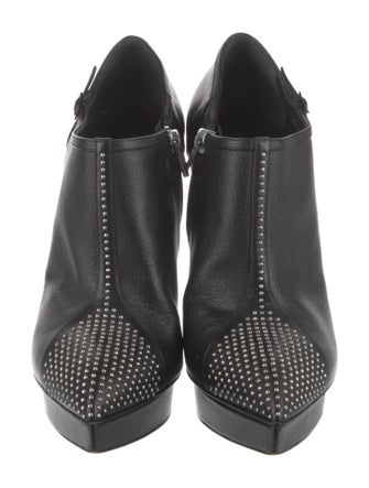 Saint Laurent Leather Studded Accents Pumps