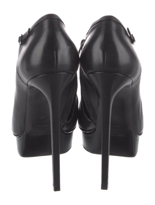 Saint Laurent Leather Studded Accents Pumps