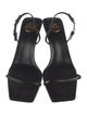 Saint Laurent Leather Slingback Sandals