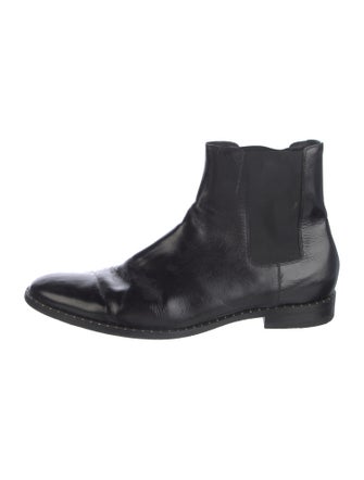 Saint Laurent Leather Chelsea Boots