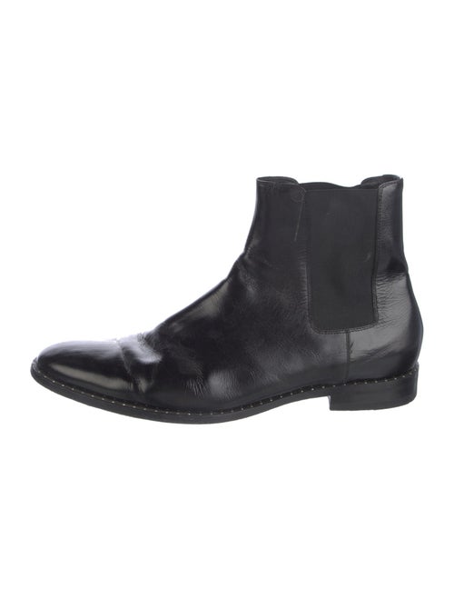 Saint Laurent Leather Chelsea Boots