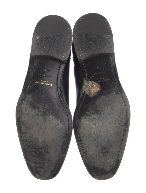 Saint Laurent Leather Chelsea Boots