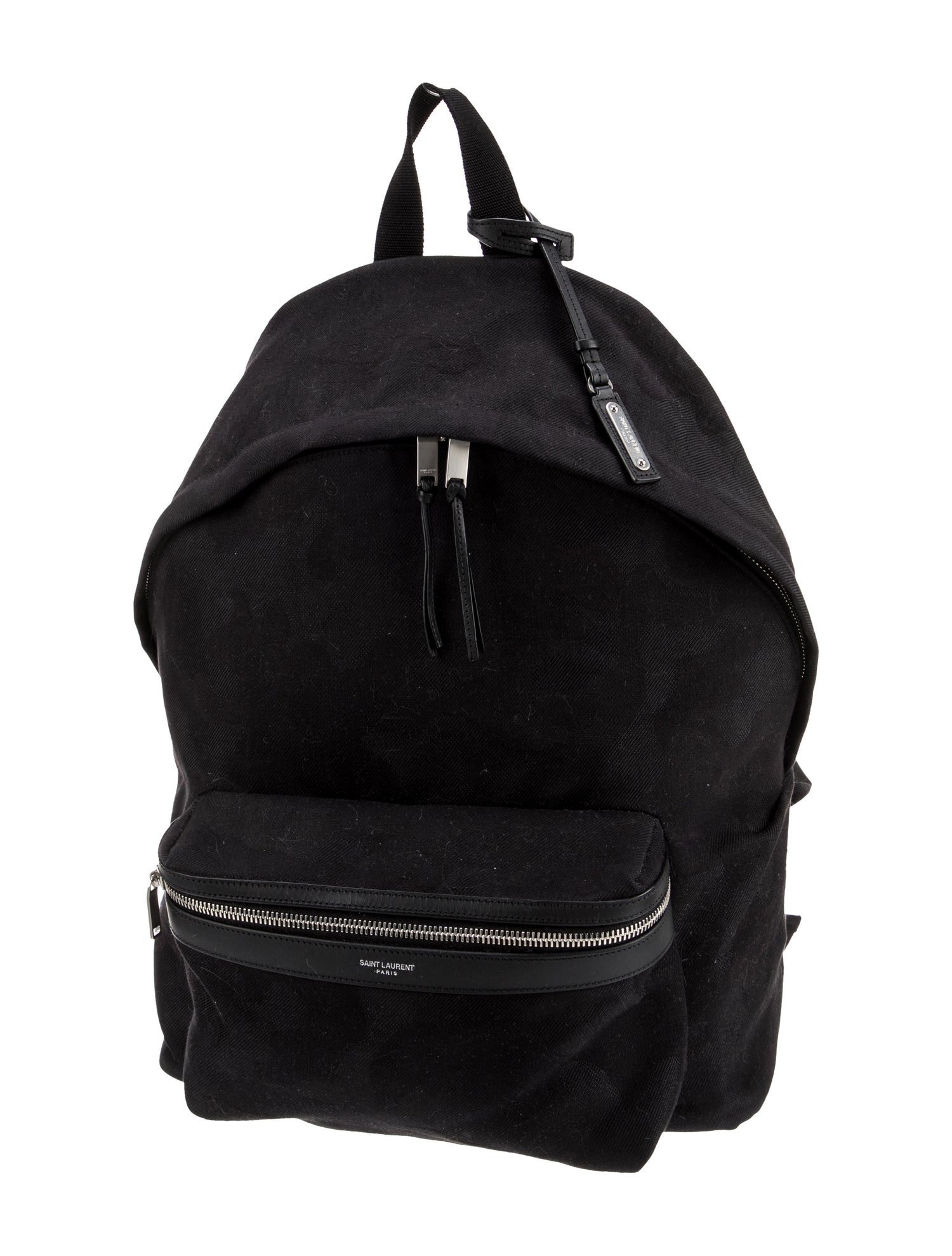 国内正規品 MONCLER リュック GEORGE ZAINO ネイビー モンクレール/リュックサック/GEORGE ZAINO/黒/ナイロン×レザー