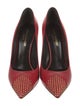 Saint Laurent Leather Studded Accents Pumps