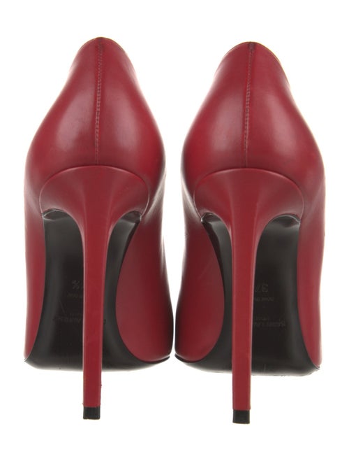 Saint Laurent Leather Studded Accents Pumps