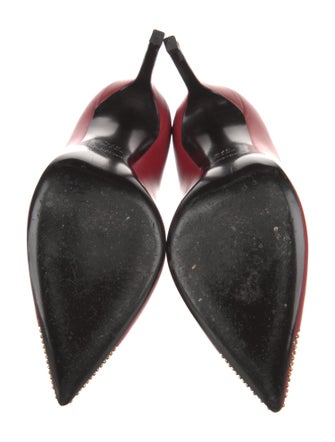 Saint Laurent Leather Studded Accents Pumps