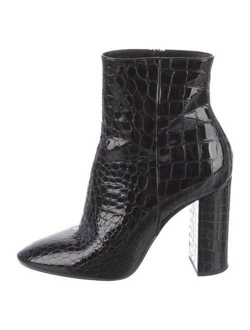 Saint Laurent Patent Leather Boots