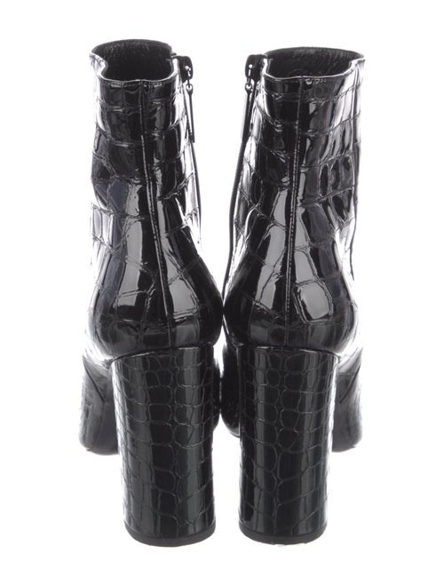 Saint Laurent Patent Leather Boots