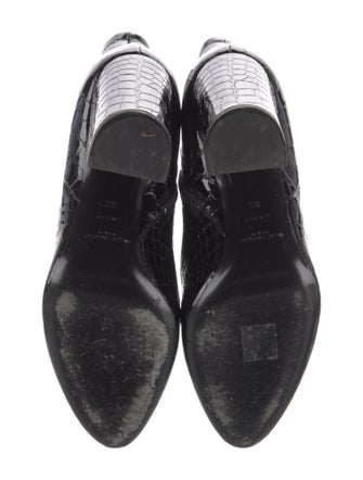 Saint Laurent Patent Leather Boots