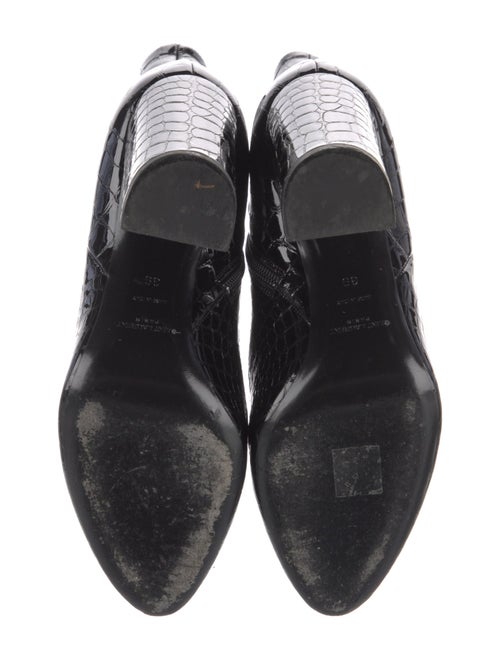 Saint Laurent Patent Leather Boots