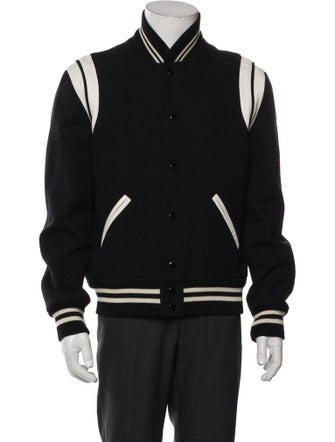 Saint Laurent 2018 Teddy Varsity Jacket