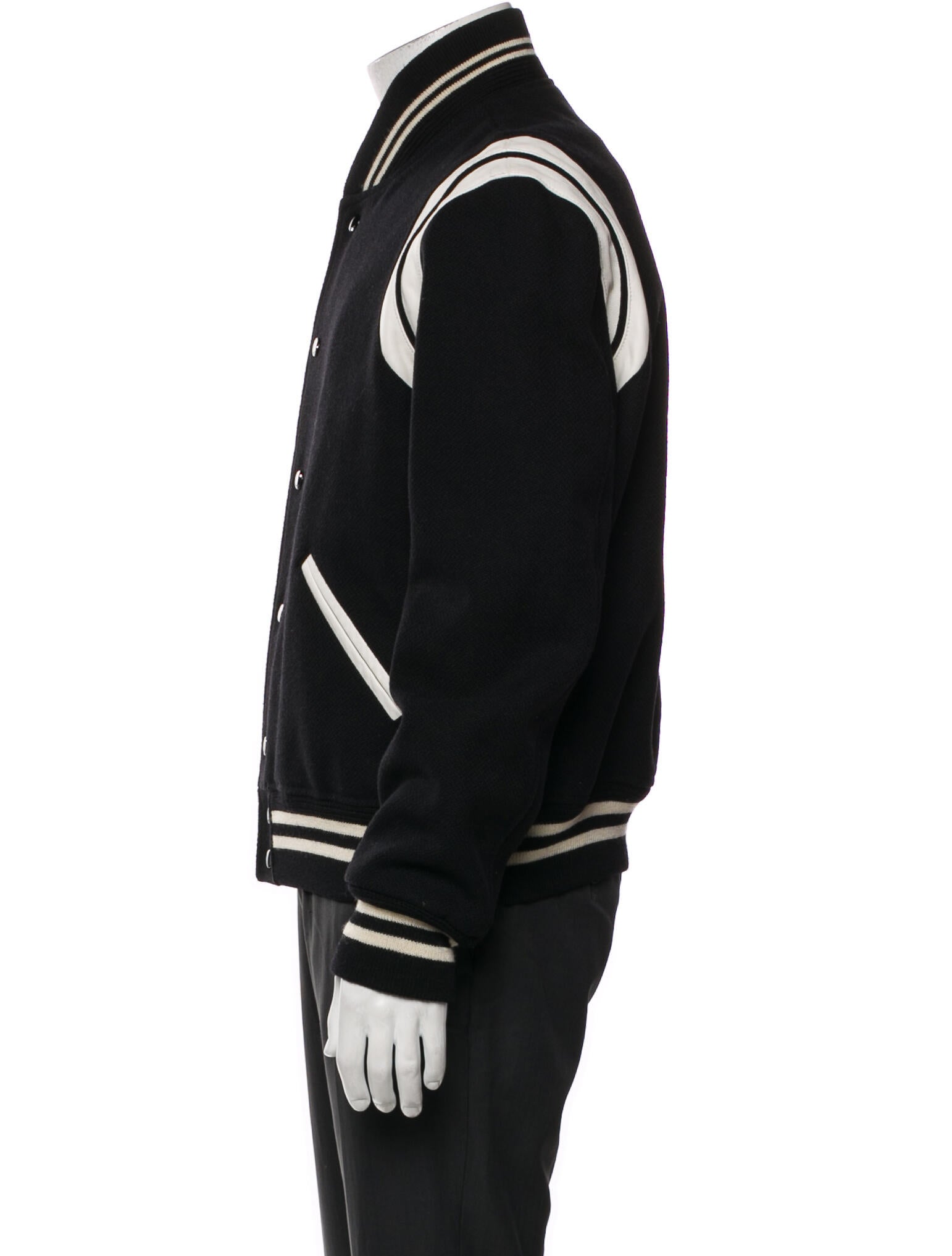 Saint Laurent 2018 Teddy Varsity Jacket