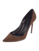 Saint Laurent Suede D'Orsay Pumps