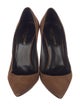 Saint Laurent Suede D'Orsay Pumps
