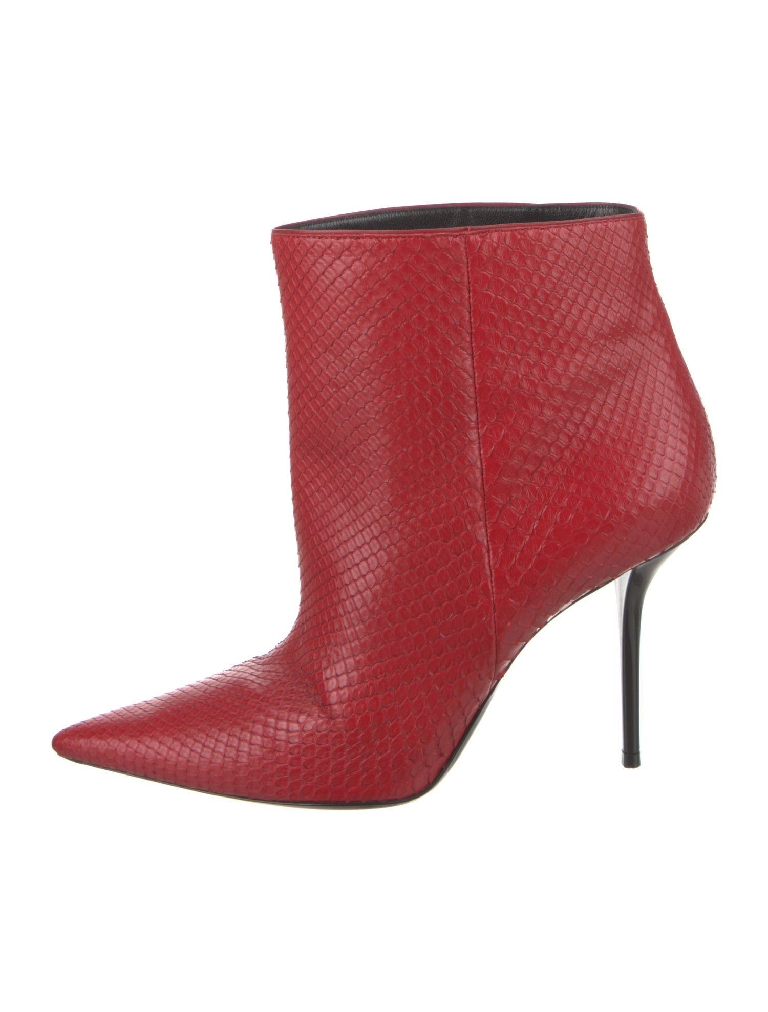 Saint Laurent Snakeskin Boots